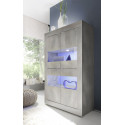Vaisselier/argentier contemporain pin blanc Albina I