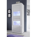 Vitrine moderne blanche Agathe