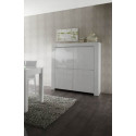 Vaisselier/argentier design laqué blanc Twist