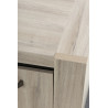 Buffet/bahut contemporain chêne clair Angelina