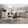Buffet/bahut contemporain chêne clair Angelina