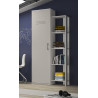 Bibliothèque enfant moderne blanc/gris Séraphin