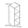 Etagère moderne 3 compartiments Module