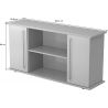 Armoire basse de bureau Lilly II