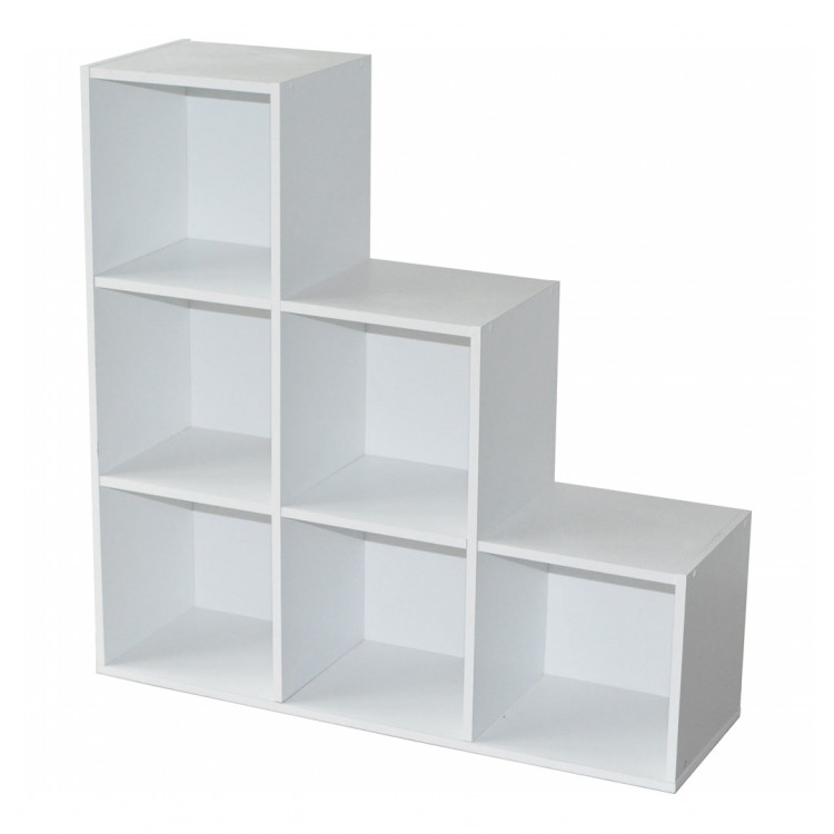 Etagère escalier moderne 6 compartiments Module