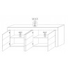 Buffet/bahut design 181 cm Daisy