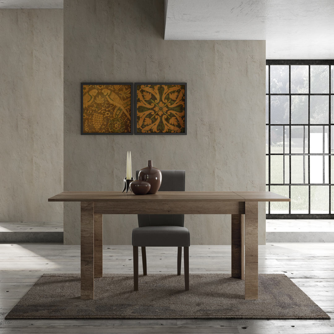 Table de salle à manger contemporaine extensible Freeland | Matelpro