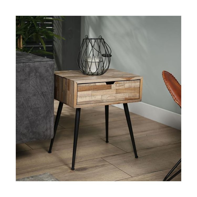 Table de chevet en bois Ulis