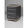 Ensemble de bureau contemporain anthracite Garland
