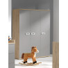 Armoire enfant contemporaine 150 cm Julien