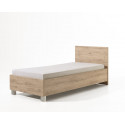 Lit enfant contemporain chêne/gris Julien