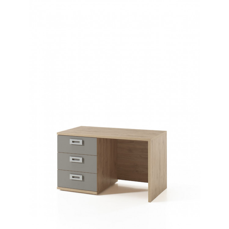 Bureau enfant contemporain chêne/gris Julien