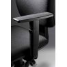 Fauteuil de bureau contemporain en PU Olivio