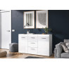 Buffet/bahut moderne blanc Suzana