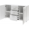 Buffet/bahut moderne blanc Suzana