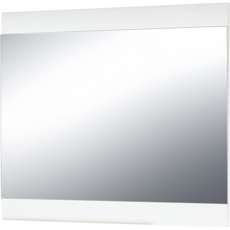 Miroir rectangulaire blanc Corfou