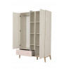 Armoire enfant scandinave 126 cm Sarah