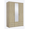 Armoire contemporaine 127 cm Lazaro