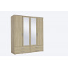 Armoire contemporaine 168 cm Lazaro