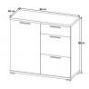 Meuble de rangement moderne Odile