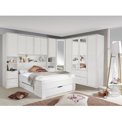 Lit adulte avec environnement contemporain Victorine I