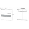 Armoire adulte contemporaine Orchidee