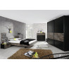 Chevet contemporain noir/marron Matra