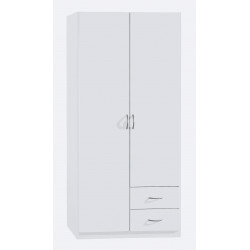 Armoire adulte contemporaine 90 cm Noa