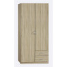 Armoire adulte contemporaine 90 cm Noa