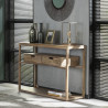 Console contemporaine en mango Charlotte