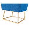 Pouf coffre moderne en velours Tivoli