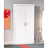 Armoire contemporaine 95 cm en pin massif Kona