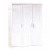 Armoire contemporaine 140 cm en pin massif Kona