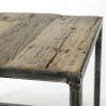 Table gigogne vintage en bois Carmela