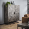 Armoire industrielle en bois massif Laïa