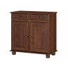 Buffet/bahut contemporain 88 cm en pin massif marron Costarica