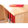 Bureau contemporain en pin massif Linus