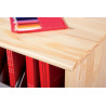 Bureau contemporain en pin massif Linus