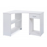 Bureau d'angle informatique contemporain Capri