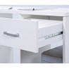 Bureau d'angle informatique contemporain Capri