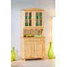 Buffet rustique en pin massif blanc Valence