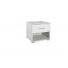 Chambre adulte contemporaine blanche Holly