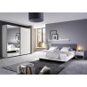 Chevet contemporain blanc Holly
