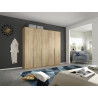 Armoire adulte contemporaine 226 cm Detroit