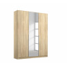 Armoire adulte contemporaine 136 cm Detroit I