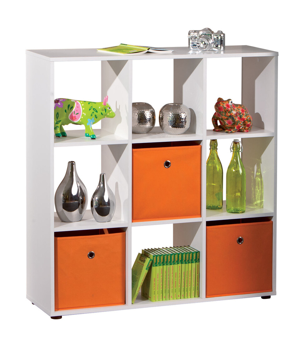 Etagère contemporaine 9 cases Ullo