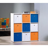 Etagère contemporaine 9 cases Ullo