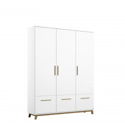 Armoire scandinave blanc/chêne Edisson I