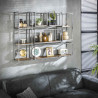 Etagère en métal et bois 65 cm Séverine