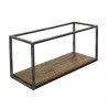 Etagère en métal et bois 65 cm Séverine